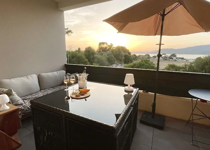 Studio Vue Mer Propriano - Terrasse Sunset Et Plage A Pied Propriano (Corsica)