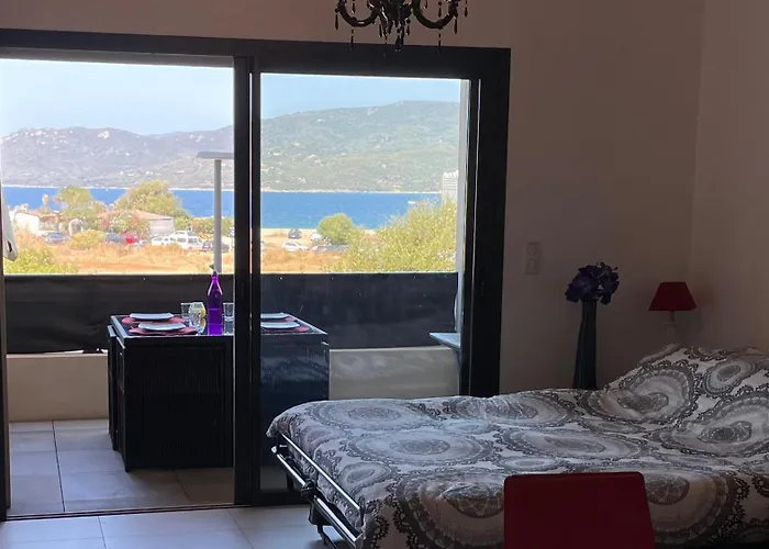 Studio Vue Mer Propriano - Terrasse Sunset Et Plage A Pied